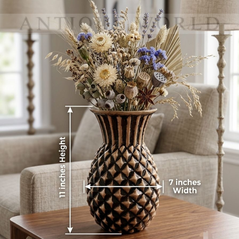 Elysian Pineapple Silhouette Vase