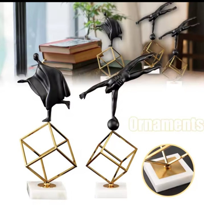 Creative Gymnastics Statue