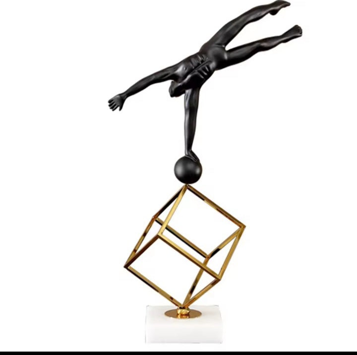 Creative Gymnastics Statue
