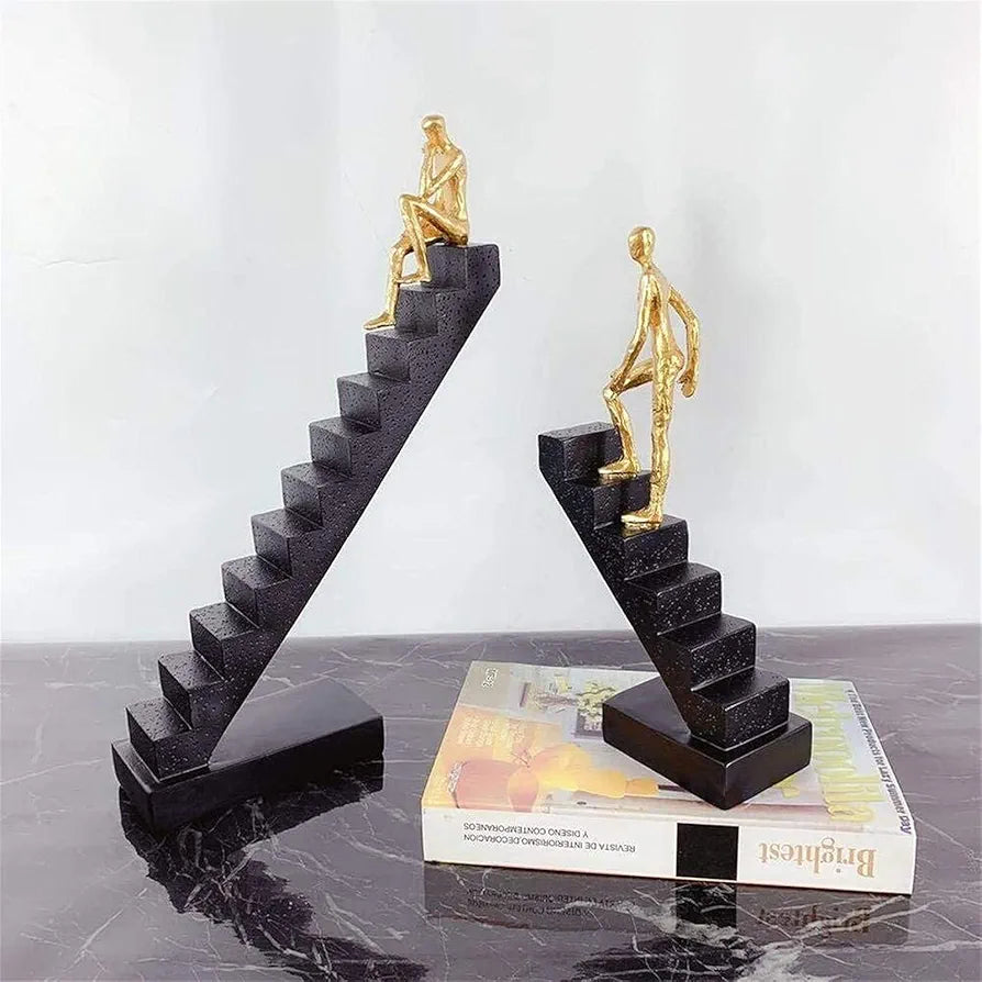 Human Ladder Figure with 3 men