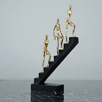 Human Ladder Figure with 3 men