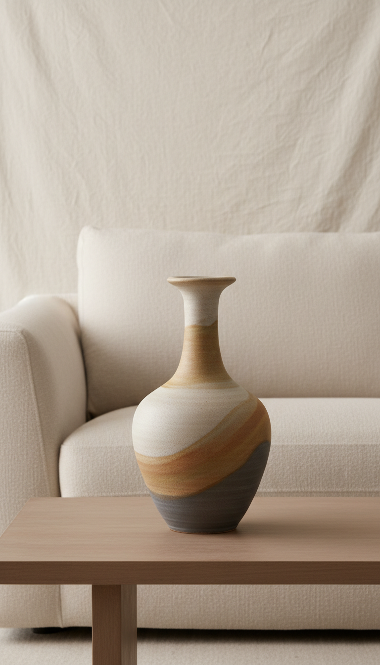 Sculptural Ceramic Vase