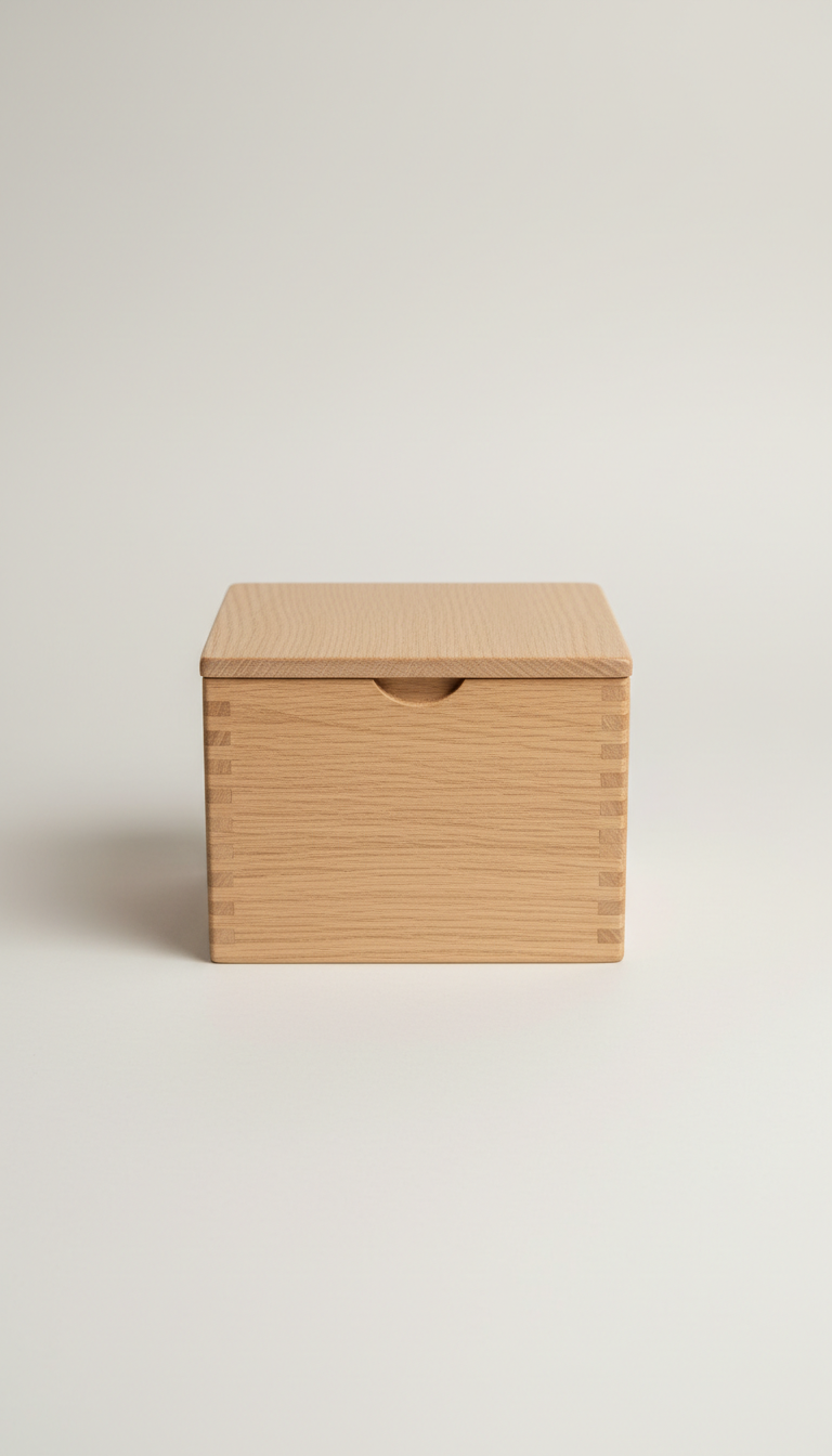 Wood Storage Box